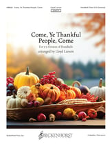 Come, Ye Thankful People, Come Handbell sheet music cover